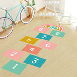 Colorful Checkered Digital Children's Game Stickers