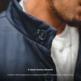 Workwear Japanese Single Breasted Coat For Men Winter
