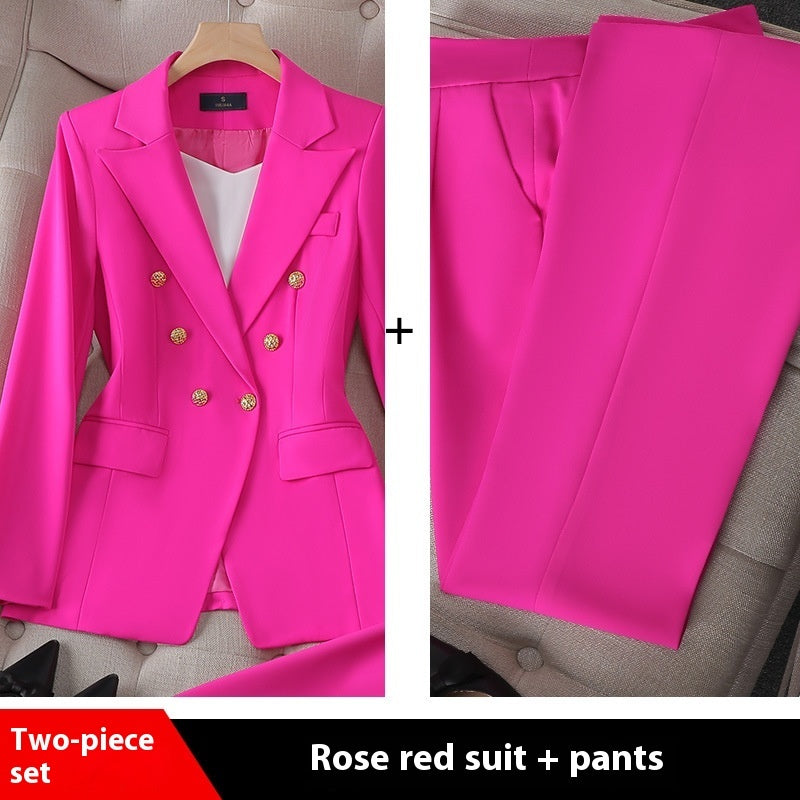 Women's Fashion High-end Temperament Formal Suit