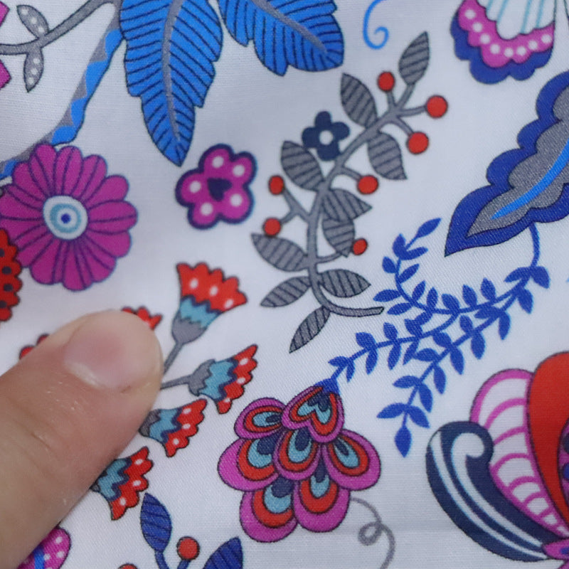 80 Pieces Of LIBERTY Floral High-end Retro Long Fiber Cotton Fabric
