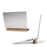 Notebook Computer Stand Solid Wood Padded Storage Simple And Portable