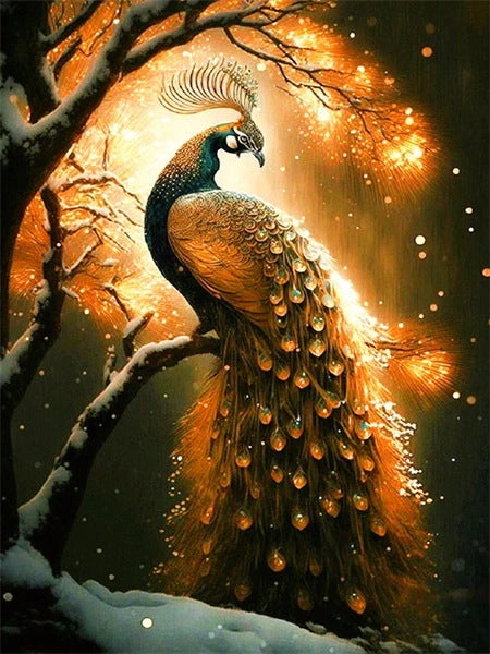 Animal Diamond Painting Handmade Манзараи Ранг