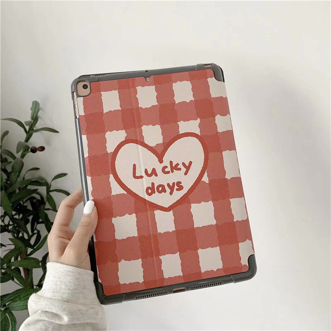 Compatible with Apple Protective Case Leather Case Tablet Soft Shell Mini
