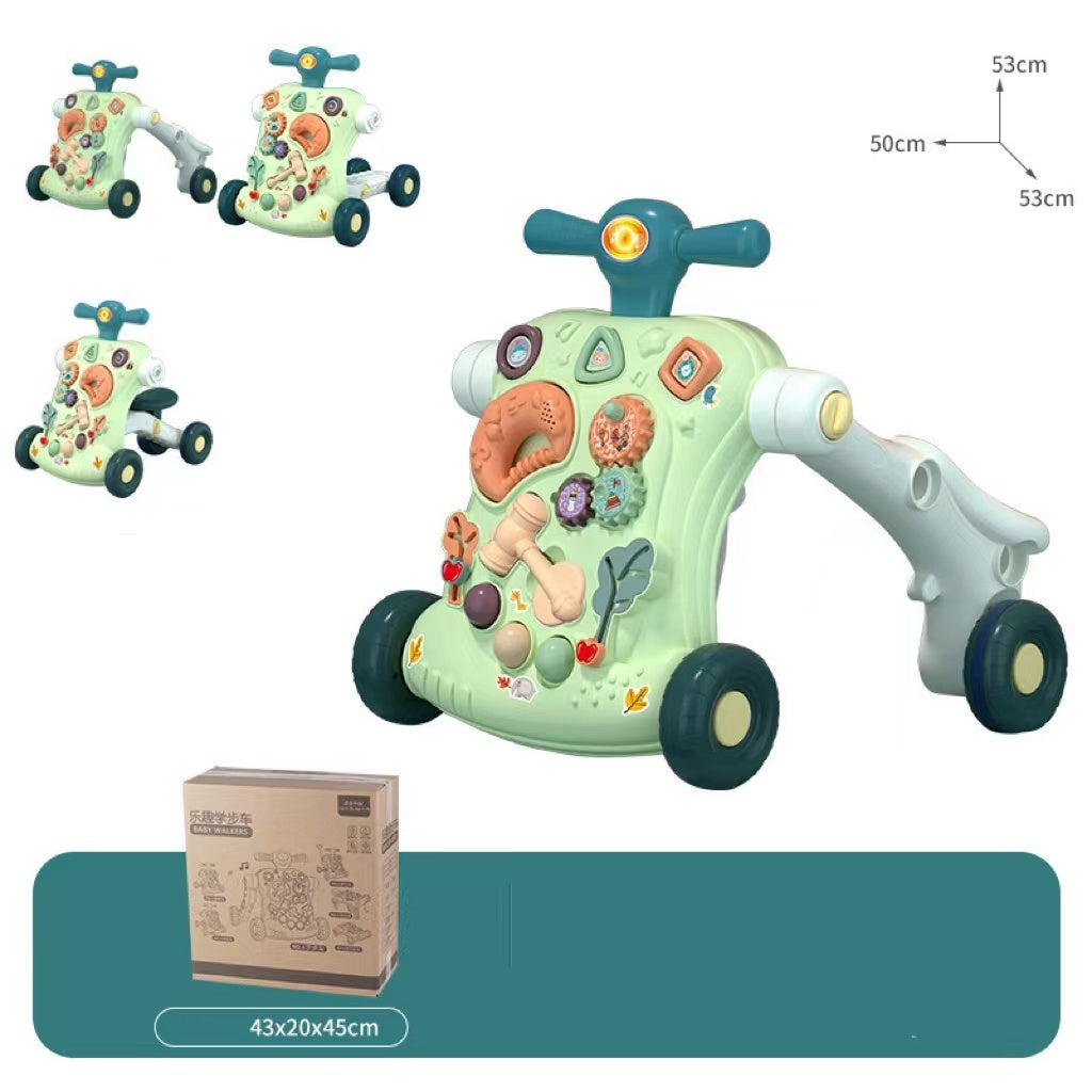 Baby Stroller Toy Multi-function Sliding Roller Coaster