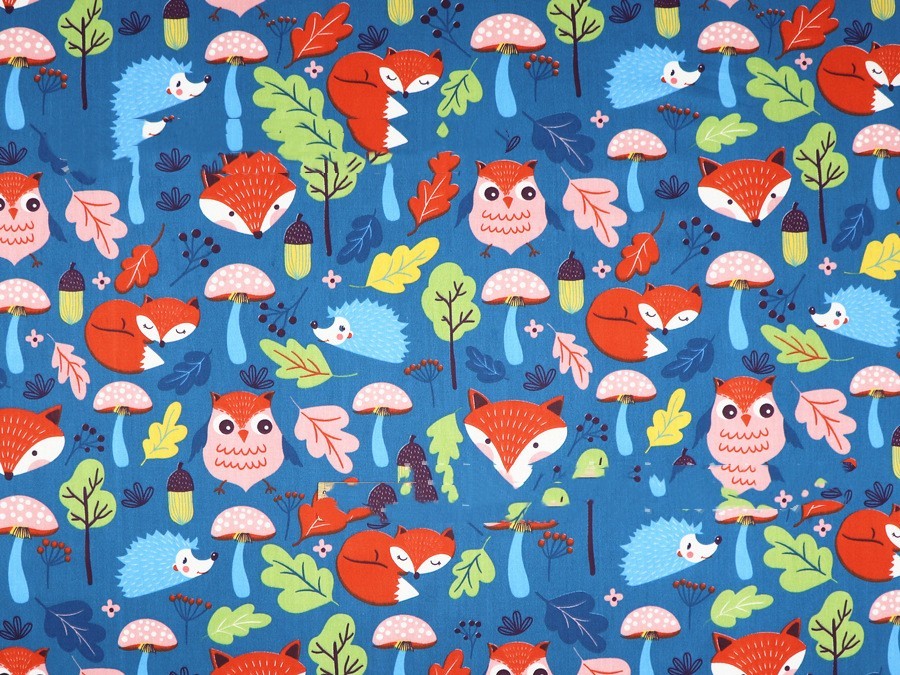 All-cotton Environmental Protection Printing And Dyeing Twill Fabric