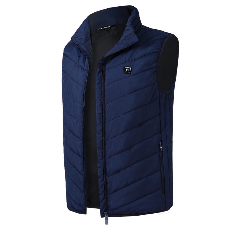 8 Zone Smart Electric Vest Men Women Cotton Coat One Style