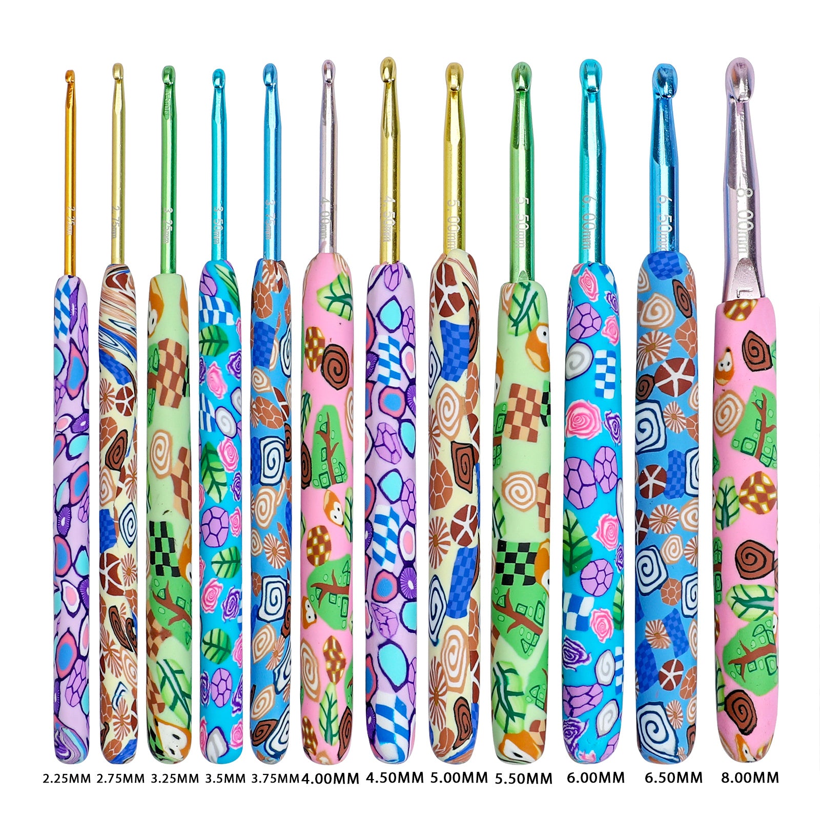 Knitting Tools Soft Ceramic Crochet Alumina Set