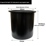 Stainless Steel Cup Saucer RV Modification Accessories