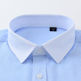 Деловая официальная одежда Полосатая деловая рубашка