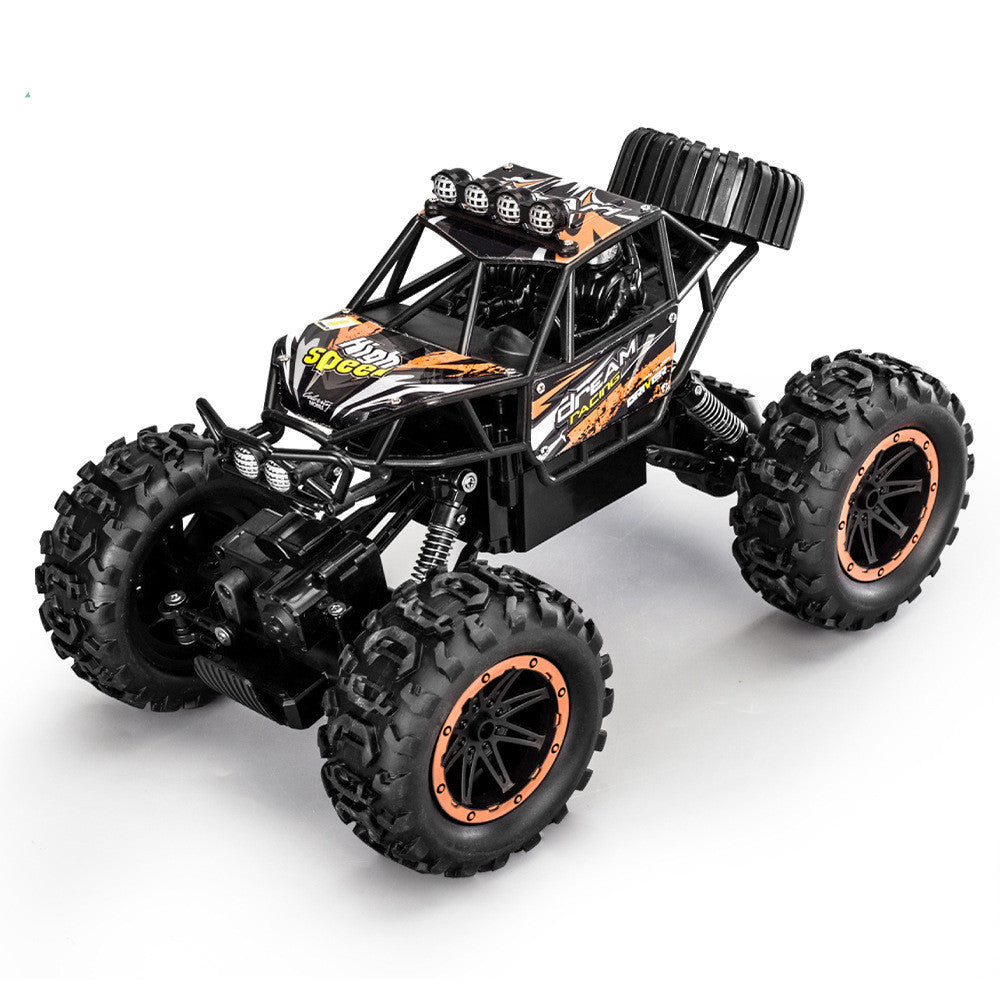 Toy cross country remote control vehicle