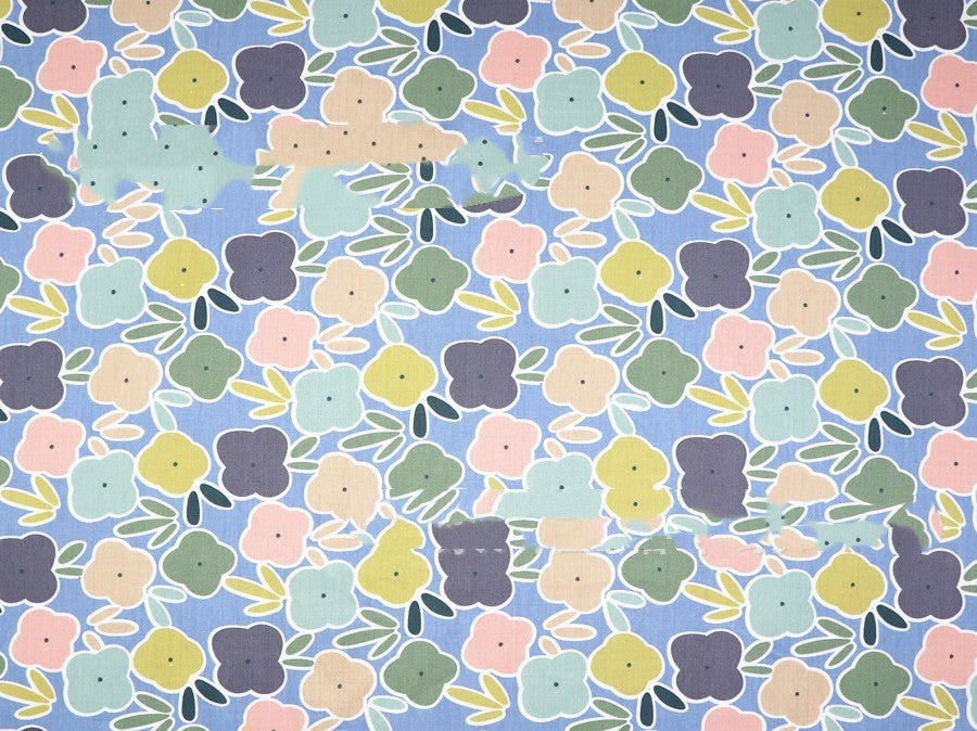Twill Cotton Environmental Protection Printing And Dyeing Fabric