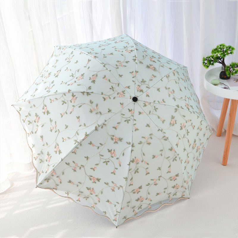 Дучандон тӯрӣ гулдӯзӣ чатр нигаҳдории чатр Sunshade