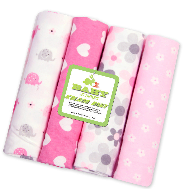 76X76PVC Flannel Baby Wrapping Blanket
