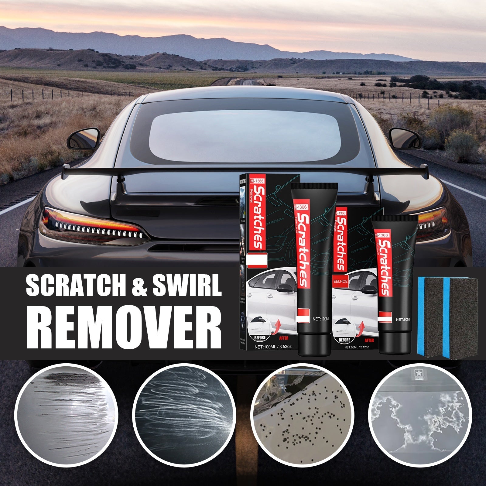 Car Scratch Scratch Polishing Paster Paint Cleaning And Decontamination