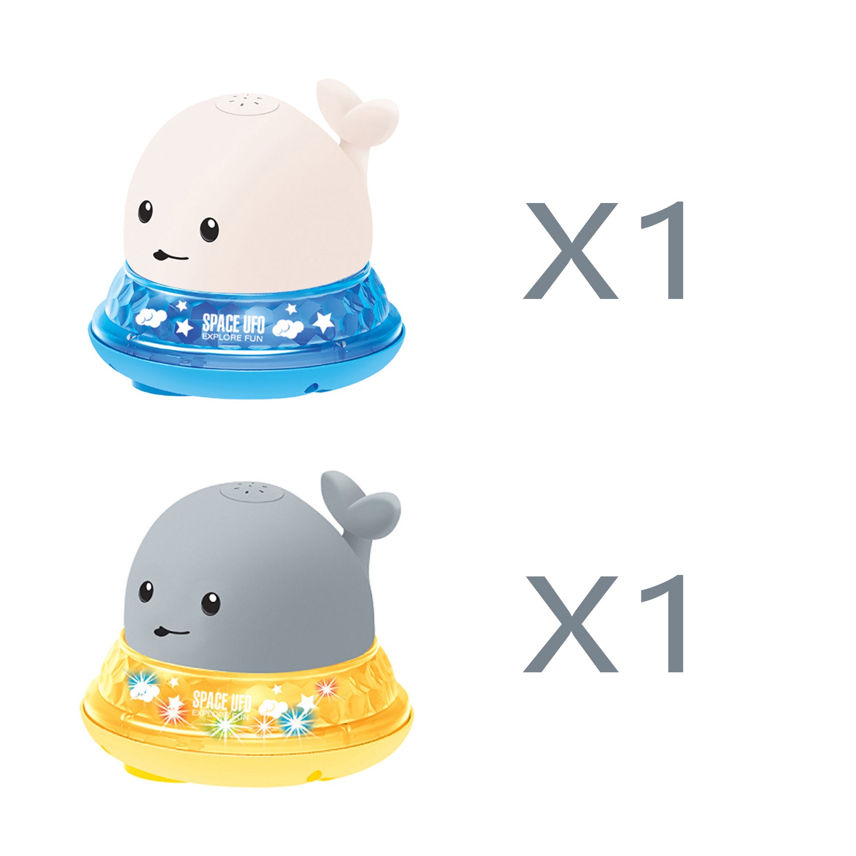 New Baby ҳаммом ванна барқ ​​Induction Whale Spray Toy хурд