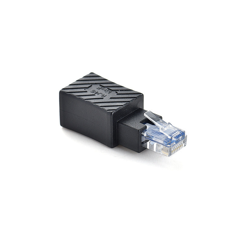 RJ45 Network Cable Adapter Male To Female Extension Type Five Type Six Connection Plug