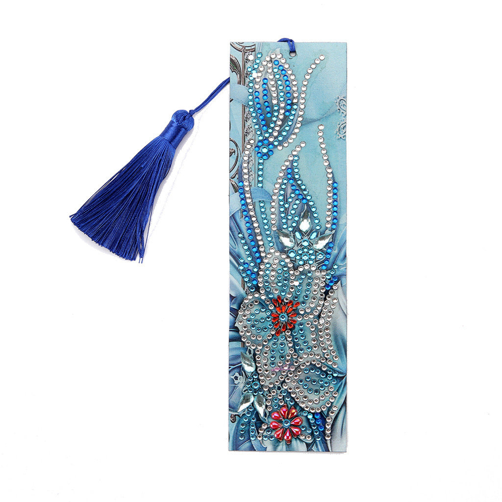 Bookmark diamond craft painting pendant