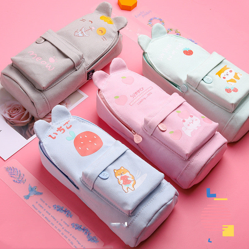 Lovely large capacity stationery bag