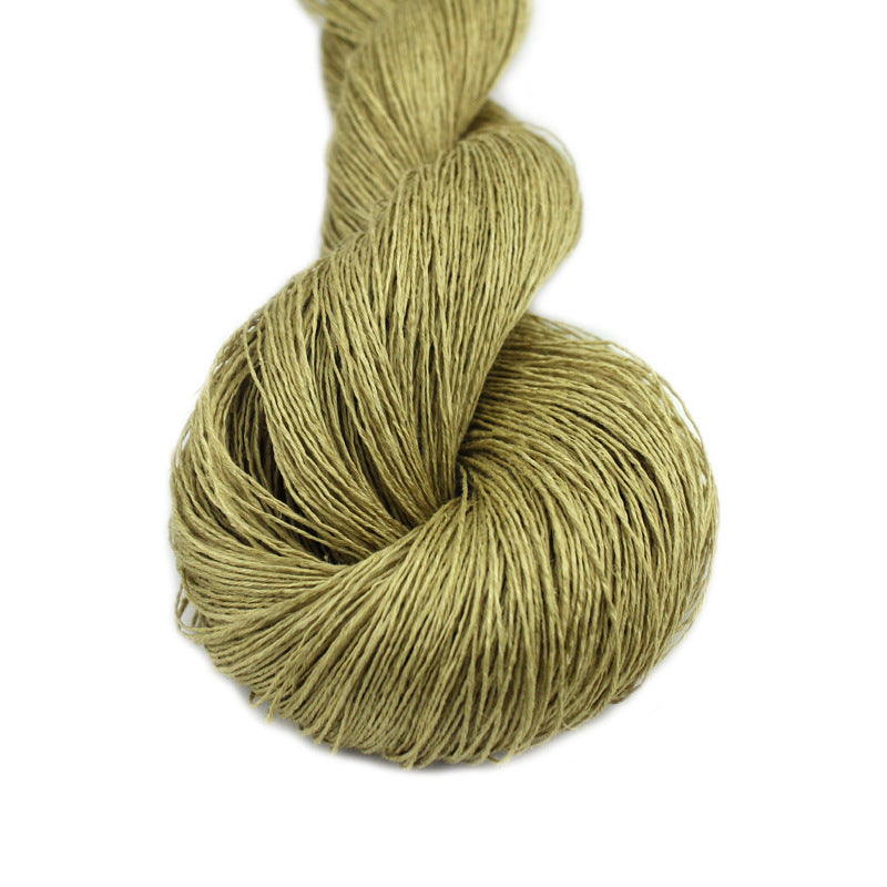 Pure Linen Yarn Crochet Hand Knitting Thread
