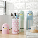 Plastic Outdoor Travel Supplies Travel Couple Toothbrush Cups