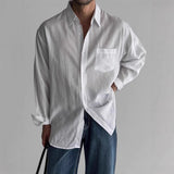 Pocket design workwear shirt coat