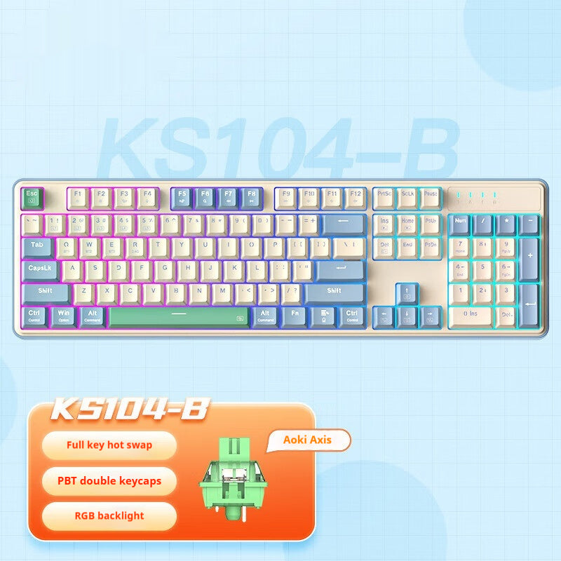 Red Dragon Three-model Mechanical Keyboard