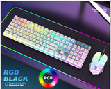 Комплект светящейся клавиатуры и мыши Kuiying T6RGB