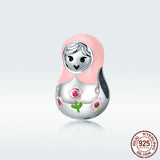 Cute The Russian Dolls Beaded Diy Bracelet Jewelry Accessories