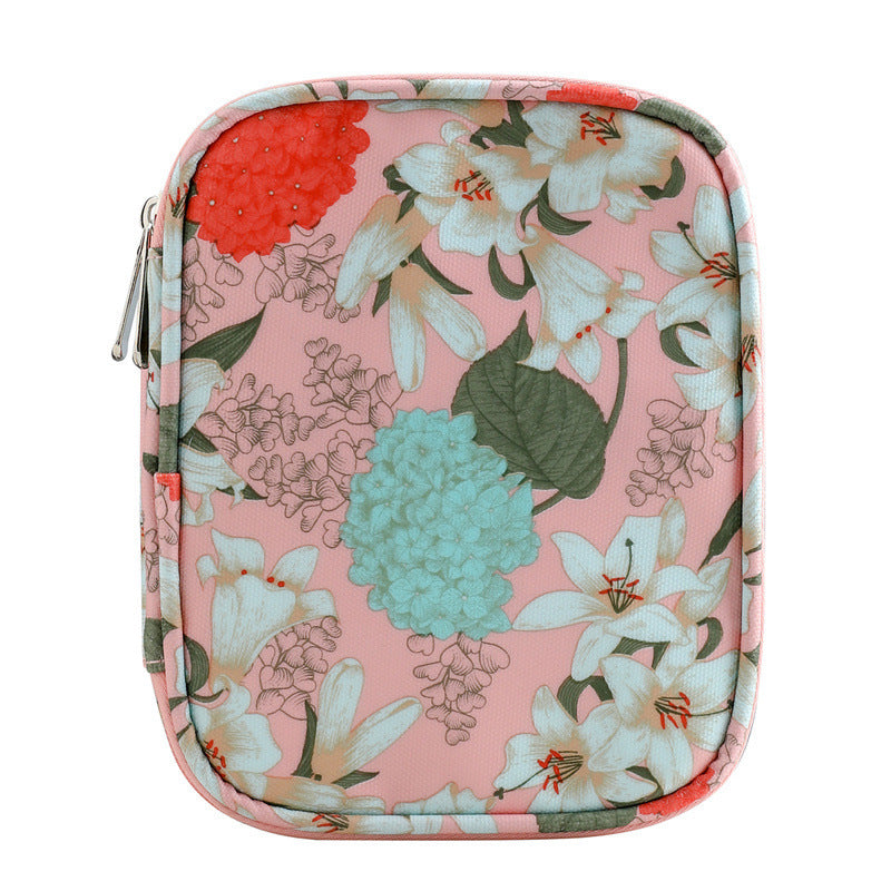 Double-layer Zipper Knitting Crochet  Sweater Needle Storage Bag