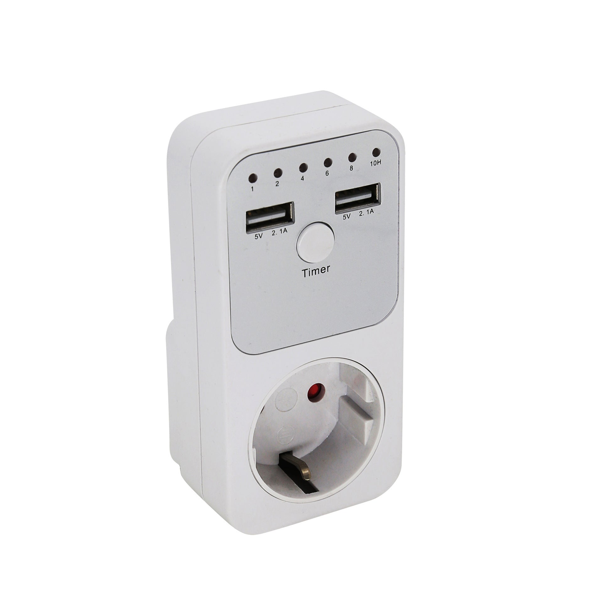 European Plug USB Countdown Socket