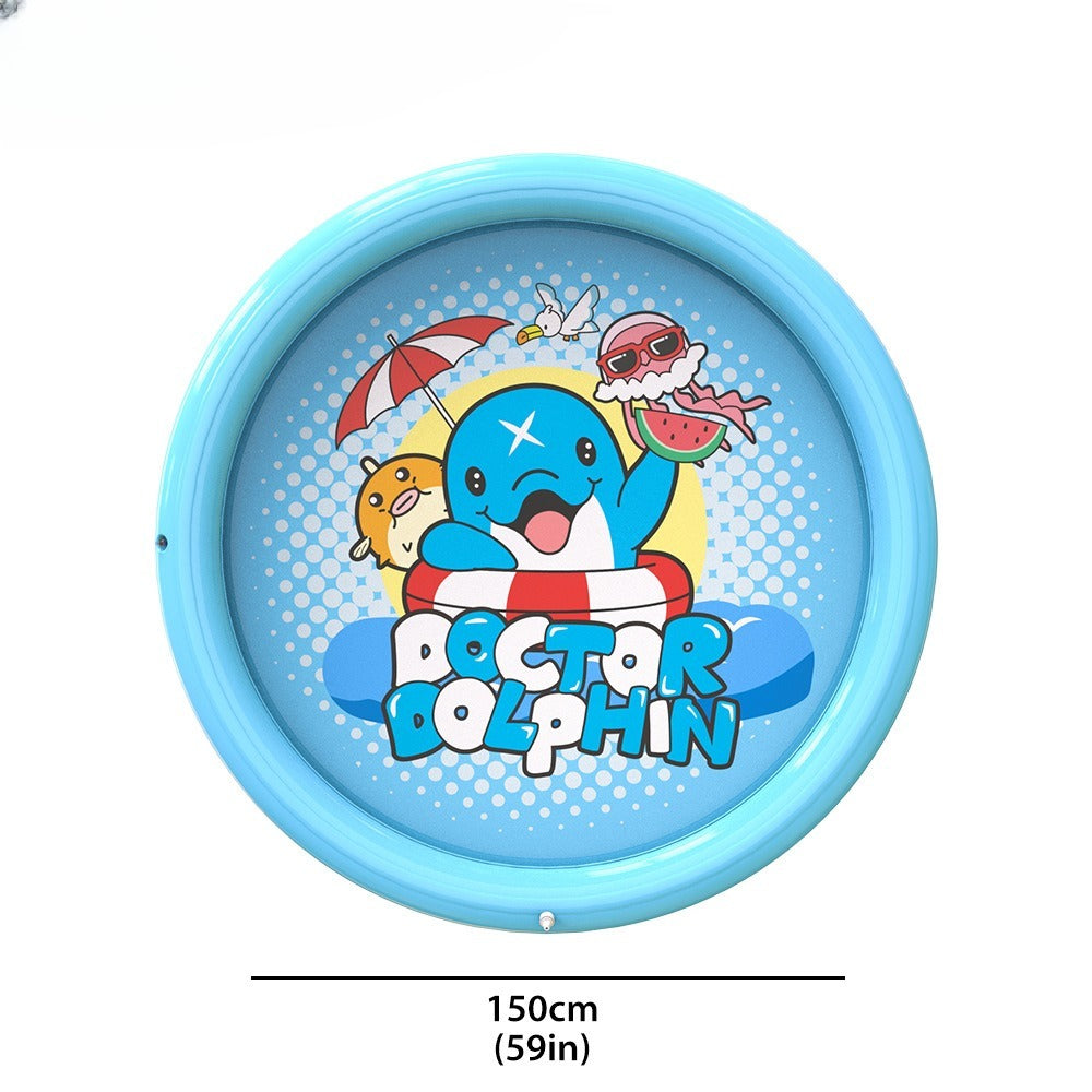 Thickened Children Household Outdoor Water Spray Toys Play Water Cushion