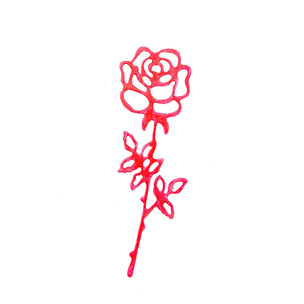 Metal Rose Flower Stamp Scrapbooking Cutting Dies