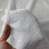 Humanoid Silk Embossed Jacquard Woven Fabric