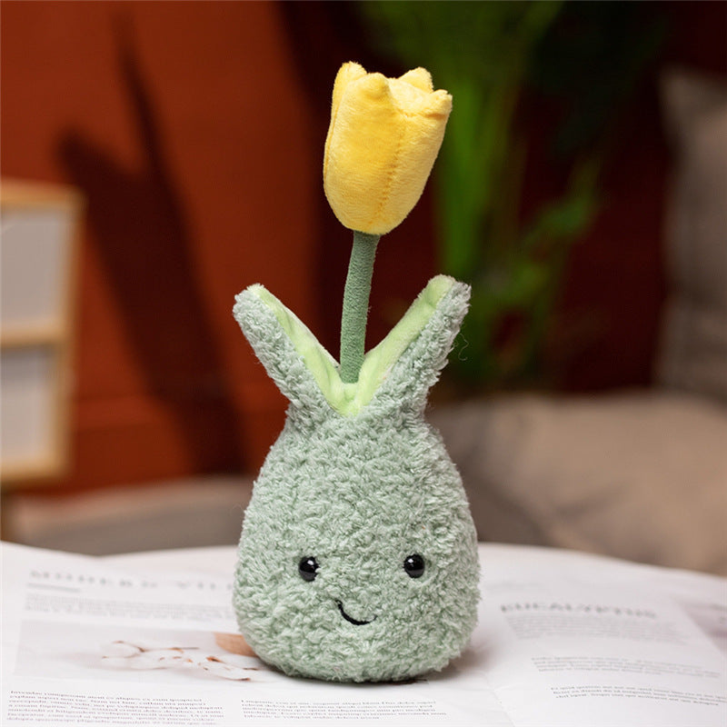 Plush Toys Flower Dolls Home Decor Crafts