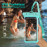 Waterproof cell phone pocket