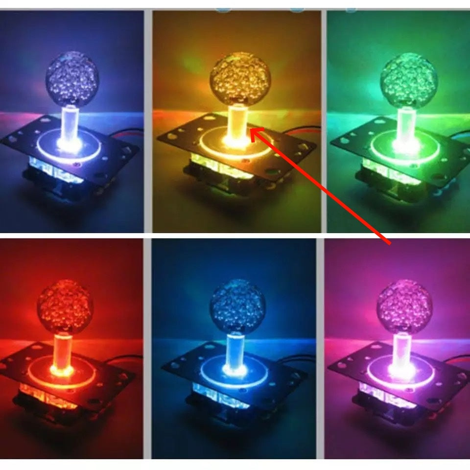 Colorful Fishing Machine Doll Gorgeous Crystal Rocker Game Machine Accessories