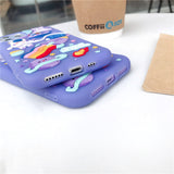 Astronaut silicone cell phone case