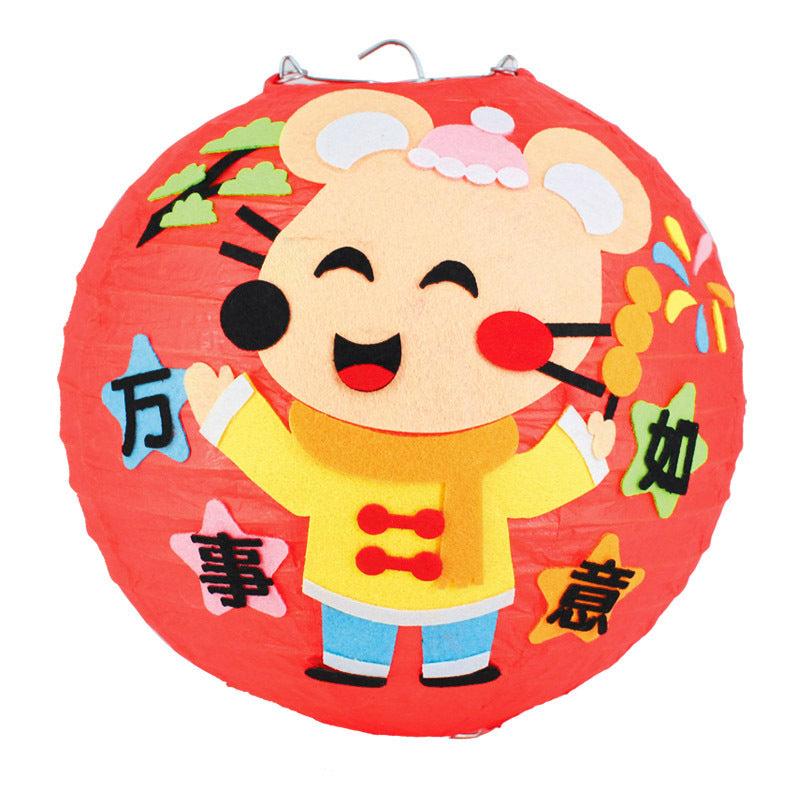 Handmade lantern making diy materials