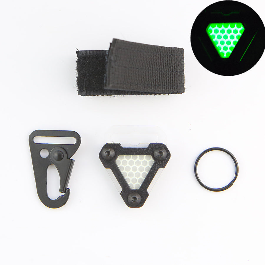 Computer Backpack Outdoor Bag Accessories Reflective Card