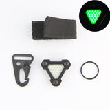 Computer Backpack Outdoor Bag Accessories Reflective Card
