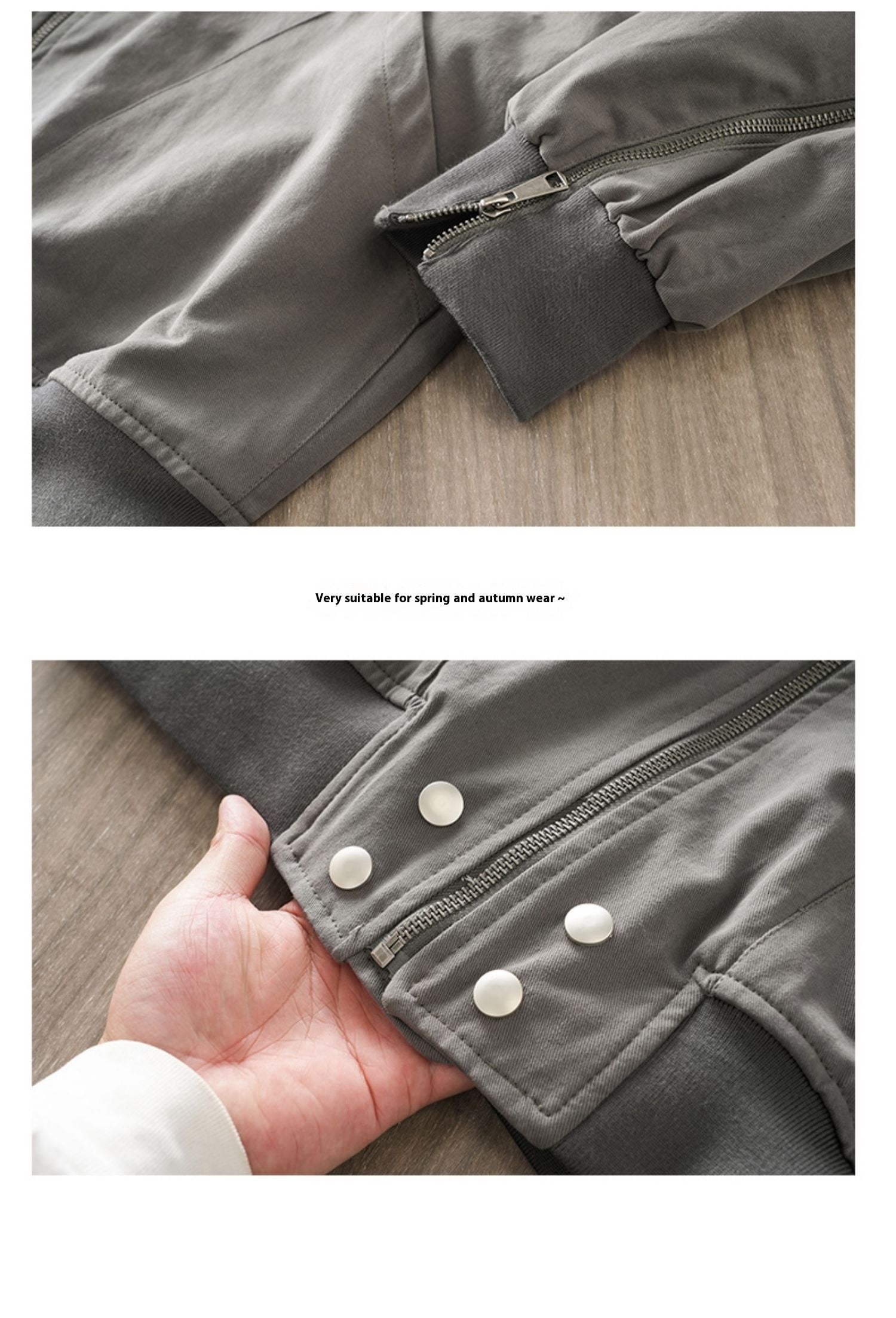 American Retro Baseball Uniform High Street Pu Nice Jacket