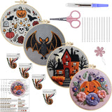 Embroidery Handmade Cloth Art Material Kit Sets Creative Handmade Needlework