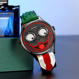 SKMEI Men's Personalized Clown Dial Fashion Waterproof Trendy Men Watch