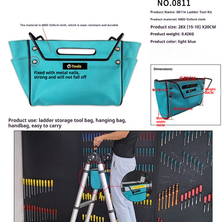 Penggong Ladder Hardware Storage Bag Telescopic