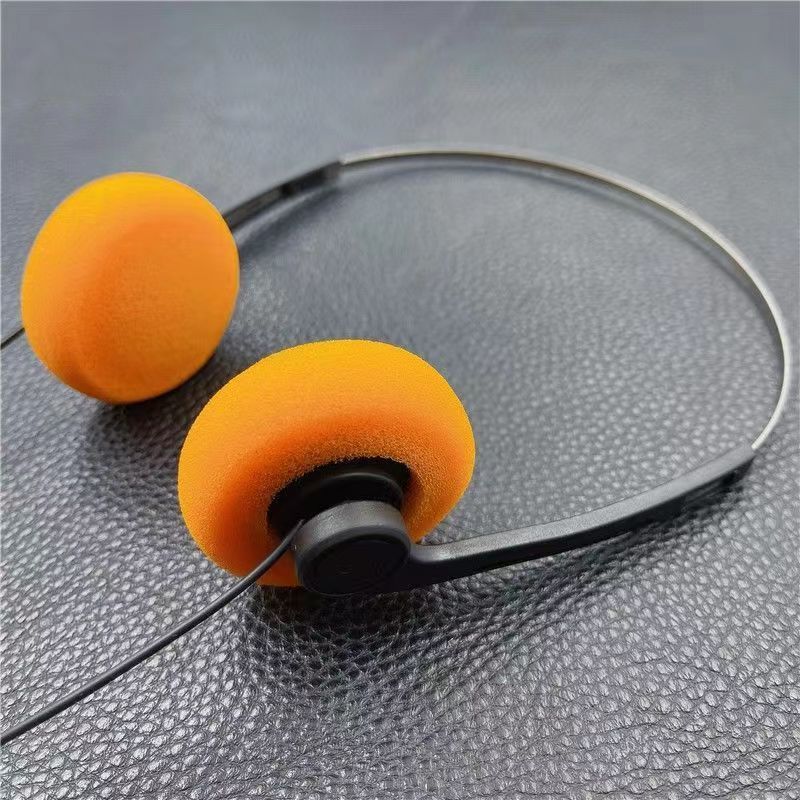Solid Color Personalized Head Wear Airline Headphones