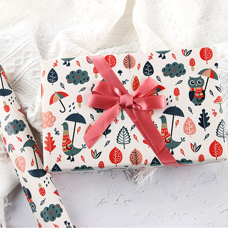 Cute Gift Cartoon Toy Wrapping Paper