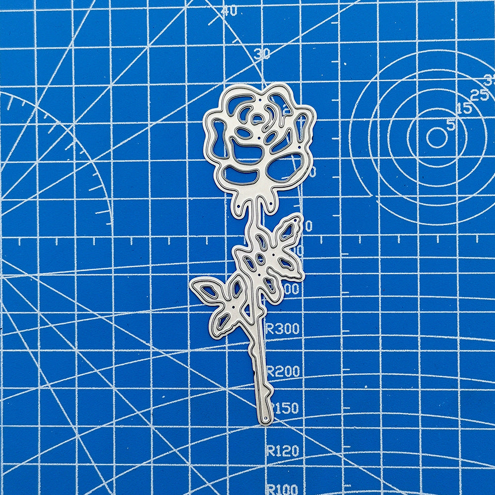 Metal Rose Flower Stamp Scrapbooking Cutting Dies