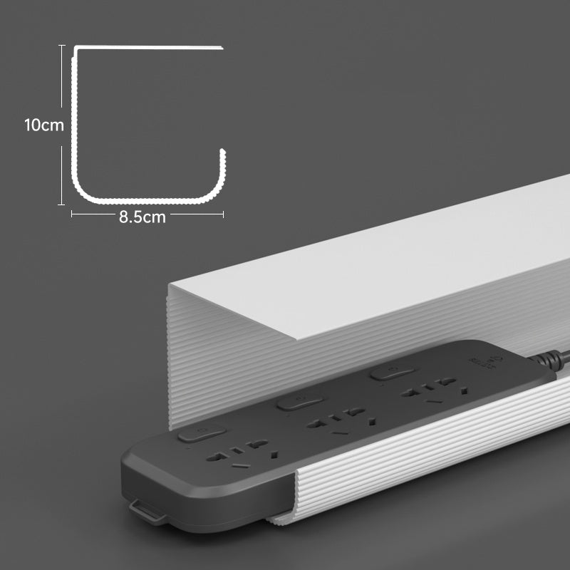Computer Desk Bottom Cable Management Rack Storage Slot