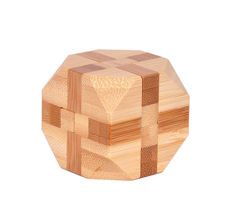 Wooden Burr Puzzle Burr Puzzle Educational Toys