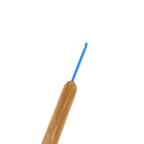 Bamboo Handle Crochet Hook Set Color Aluminum Oxide Metal Hook Needle Knitting Tool